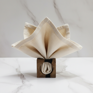 <b>Rustic</b> Wooden Napkin Ring <b>Set</b> Handmade | Natural Wood Napkin Holders for <b>Dining</b> <b>Table</b> Decor Wedding Party Hotel <b>Table</b> Setting - Product Image 2