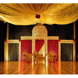 Wedding Stage Carved <b>Backdrop</b> Panel Screen Wedding Fiber <b>Frames</b> Manufacturer Asian Wedding Stylish Look <b>Frame</b> Panels Australia - Product Image 1