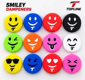 ตัวกันสั่นสะเทือนซิลิโคน TOPLINE หลากสี รูปทรงกลม อุปกรณ์ป้องกันไม้เทนนิสและไม้พาเดล ทนทาน ป้องกันแรงกระแทก - Product Image 4