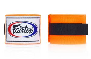 Muñequeras Fairtex de 2 Pulgadas de Ancho, Ajustables, de Algodón, Unisex, Amarillas con Logotipo Impreso - Product Image 6