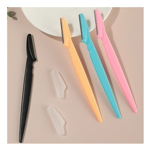 Eyebrow Razor <b>Trimmer</b> Shaver Set Facial Brow Razor Beauty Tool for Microblading PMU Use - Product Image 1
