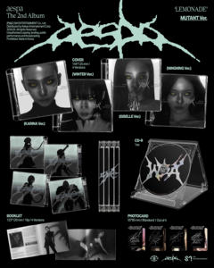 [Álbum Original Coreano] AESPA - LEMONADE (Versión MUTANT) - Product Image 3
