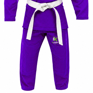 Tenues d'entraînement de combat Arts Martiaux BJJ Gi – Ensembles Premium 100% Coton 360g Unisexe avec Logo Personnalisé sur le Devant – Durables - Product Image 4