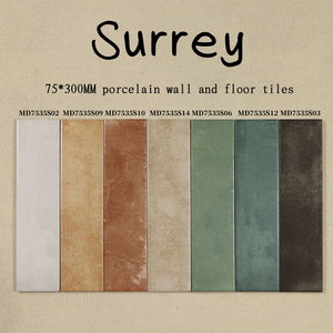 Azulejos de Porcelana de Diseño Moderno <span class=keywords><strong>Serie</strong></span> 2024, 75*300MM, Aptos para Paredes y Pisos Interiores de Hoteles - Product Image 6