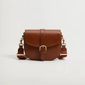 Sac à bandoulière en cuir véritable de qualité supérieure pour femme, léger, avec fermeture éclair, design tendance, en promotion - Product Image 5