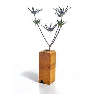 TIMELESS CRAFT Beautiful Modern Wooden Tabletop <b>Vase</b> Indoor Plants Outdoor Garden Decoration Elegant Handmade Wood Texture - Product Image 4