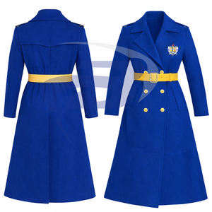 Manteau en laine de haute qualité pour femmes de la sororité Sigma Gamma Rho, trench-coat long avec ceinture SGR Sorority - Product Image 3
