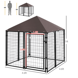 Heavy Duty Welded Wire Dog Kennel Outdoor Dog <b>Run</b> Premium <b>Pet</b> Cage - Product Image 4