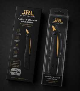 มีดโกนหนวดตรงแม่เหล็กสแตนเลสสตีล JRL Gold คุณภาพสูง พร้อมโลโก้สั่งทำและบรรจุภัณฑ์สีตามต้องการ - Product Image 6