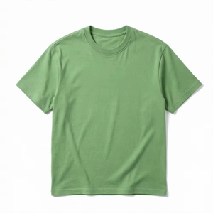 T-shirt pour homme en coton 100% vintage, coupe ample, col rond, manches courtes, tricoté, impression photo personnalisée, streetwear - Product Image 6