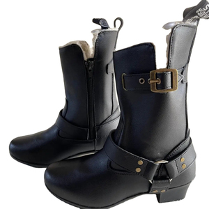 Botas de Motociclismo Deportivas y de Turismo, con Logotipo y Color Personalizados, Unisex, Invierno, Resistentes al Fuego, Cuero Genuino, Goma, Talla OEM - Product Image 4