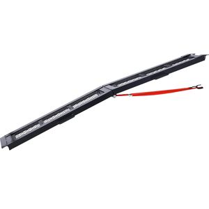 Rampa Plegable Portátil de Acero Negro de 80 Pulgadas para Camioneta, Capacidad de 500 Libras, Rampa de Carga para Motocicleta, Paquete de 1 - Product Image 6
