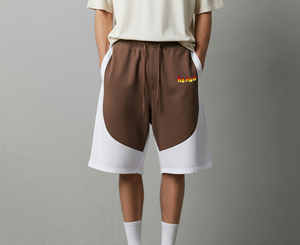 Pantalones Cortos de Hombre 2026 de Algodón 100% con Pedrería, Estilo Bermuda Streetwear, Largos, Lavado Ácido, Holgados, Deportivos, Tipo Jogger - Product Image 1