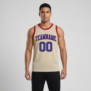 Personalized Basketball Jersey with Custom Number and Color for Men Team Sports Apparel Breathable and Durable. - Product Image 1