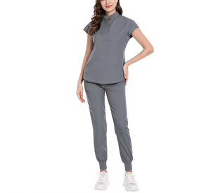Unisex High Quality Breathable Quick Dry Hospital <b>Scrubs</b> OEM Design Nursing Uniforms Wholesale <b>Scrub</b> <b>Sets</b> for Men Women - Product Image 2