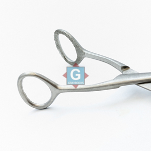 Pince chirurgicale Collins la plus vendue, à mâchoires larges de 20 mm (6,5 pouces), en acier inoxydable, pour la préhension des instruments - Product Image 1