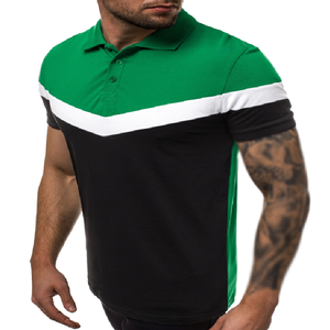 เสื้อยืดคอตตอนปักลายสไตล์ไฮสตรีท ระบายอากาศได้ดี สำหรับผู้ชาย เหมาะสำหรับใส่เล่นกอล์ฟ ใส่ทำงาน ขายส่ง - Product Image 4