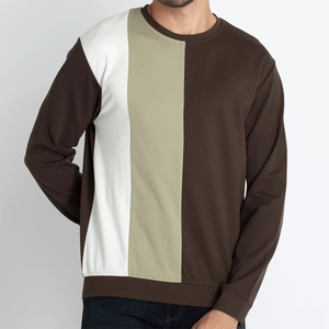 Wholesale Customized Private Design Heavyweight Breathable Cotton Fleece Long Sleeve Plus Size Men's <b>Sweatshirts</b> Made Pakistan - Product Image 3
