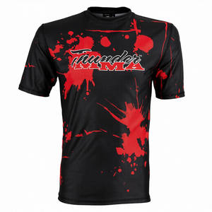 Rashguard MMA personnalisé respirant sublimé imprimé Fitness Vente en gros Rashguards MMA pour hommes Vente en gros - Product Image 1