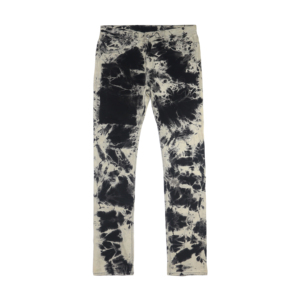 Men's Tie Dye Straight Fit Jeans Midweight Cotton Casual <b>Summer</b> Wear Bleach Stone Wash Button Fly Mens Tie Dye <b>Pants</b> OEM 2026 - Product Image 1