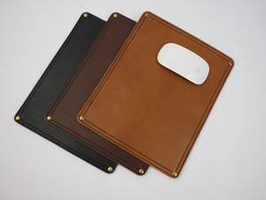 Tapis de souris en cuir doux au toucher, surface non réfléchissante, tapis de bureau confortable pour l'écriture, pour la maison, le bureau, le lieu de travail LMPD-0012E - Product Image 5