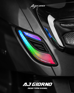 Giorno สัญญาณไฟเลี้ยวด้านหลังไฟ LED RGB 2เลนส์ดัดแปลงจากไต้หวัน - Product Image 4
