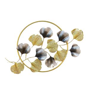 Décoration murale florale en métal au design moderne très tendance, sculpture murale en fil métallique, art mural en fer, taille personnalisable - Product Image 5