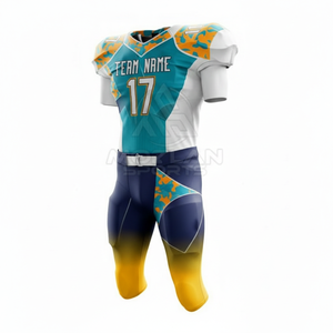 Uniforme de Fútbol Americano Personalizado de Alta Calidad 2026 |   Camiseta Unisex de Manga Corta con Color Personalizado |   Impreso, Transpirable, de Secado Rápido, OEM - Product Image 3