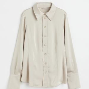 Nueva Camisa Blanca Lisa de Moda para Mujer, Camisa de Oficina, Camisa de Piloto - Product Image 1