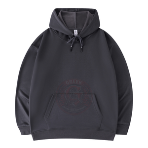 Sudadera con Capucha para Hombre, Logotipo Bordado, Corte Holgado, Felpa de Algodón, para Otoño e Invierno, Ropa Casual Premium - Product Image 5