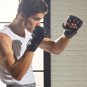 ชุดฝึกซ้อมต่อสู้ ถุงมือ MMA ผลิตอย่างมืออาชีพ ถุงมือ MMA วัสดุทนทาน ถุงมือ MMA - Product Image 5