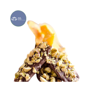 DISPONIBLE: Mango Deshidratado Natural y Ecológico con Sirope, Cubierto de Chocolate, Mezcla de Frutas Secas a Granel - Product Image 1