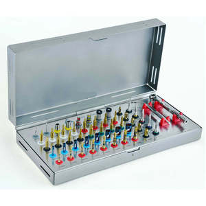 Professional High-quality 52pcs Stainless Steel Dental Implant Instruments Kit Manual <b>Torque</b> Wrench Depth Gauge - Product Image 3