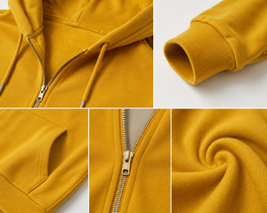 Sweat à capuche classique pour homme, offrant une chaleur légère, un design pratique et un confort optimal pour les mouvements quotidiens et les moments de détente. - Product Image 6