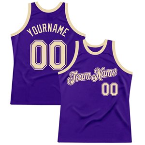 Maillot de basket-ball personnalisé sublimé violet avec nom d'équipe, débardeur unisexe en maille respirante pour toutes les saisons - Product Image 3