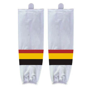 Chaussettes de hockey sur glace unisexes personnalisées, respirantes, sans couture, séchage rapide, 120g polyester, impression par sublimation intégrale, OEM/ODM, vente chaude - Product Image 4