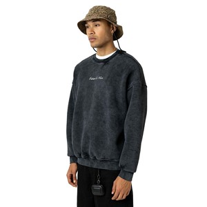 Sudaderas de Cuello Redondo de Algodón Unisex con Diseño Personalizado al por Mayor, Sudaderas de Manga Larga para Hombre - Product Image 3
