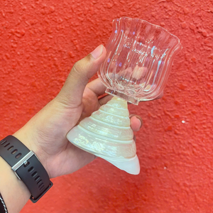 Verre en coquillage de mer du Vietnam en gros 2026 pour les cafés professionnels, rehaussant les profils des tables à manger 99 Gold Data - Product Image 5