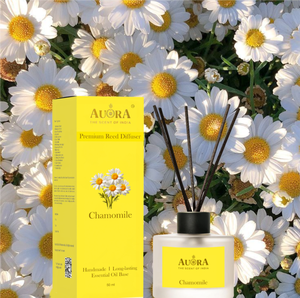 Diffuseur de parfum en verre artisanal noir de luxe Aqua, 50 ml, bâtonnets en rotin, base d'huile essentielle longue durée, plus de 100 senteurs indiennes - Product Image 2