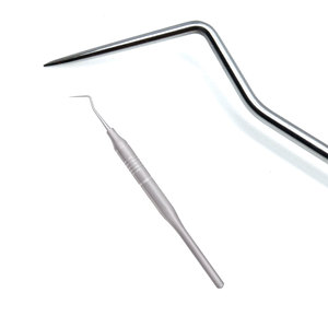 Dental Reutilizable # Herramienta de Exploración Oral de Acero Inoxidable de Una Sola Punta, 9 Diagnostic Explorer, para Uso Profesional - Product Image 1
