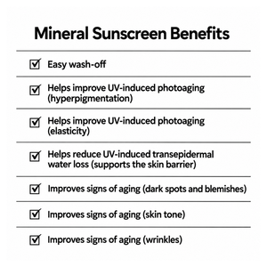 Crème solaire minérale coréenne MECRET SPF50 PA++++, soin vegan à l'oxyde de zinc pour tous types de peau, 50 ml, OEM ODM, marque privée - Product Image 6