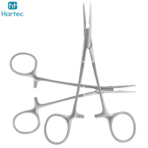 Pinces de pêche micro en acier inoxydable, pointe fine droite, avec verrouillage, outil de retrait d'hameçons, accessoires de pêche - Product Image 4