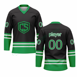 Maillots de hockey sur glace personnalisés avec nom et numéro du joueur, impression par sublimation, créez vos propres uniformes de hockey - Product Image 4