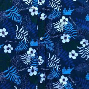 Sustainable Supply Men's Casual Hawaiian Print Short Sleeve Button <b>Down</b> Shirts Breathable Quick Dry Beach Summer Mens Shirts - Product Image 4
