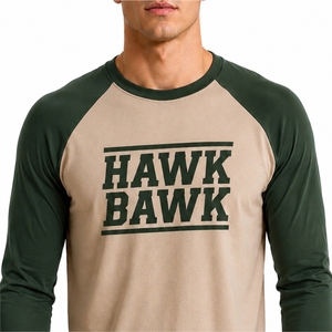 Camiseta de manga larga para hombre, estilo casual, raglán, moderna, para el día a día, estilo urbano relajado, ropa para el día a día - Product Image 4