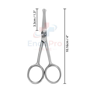 Tijeras Nasales de Precisión con Acabado Premium, Resistentes al Óxido, para Salón de Belleza - Product Image 3