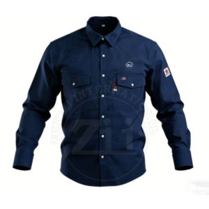 Camisas de Soldadura FR Modelo FRC3916, Ropa de Seguridad Ignífuga con Protección Contra Arco Eléctrico NFPA2112, con Botones de Perla de 6.5 oz, Diseño a Cuadros - Product Image 6