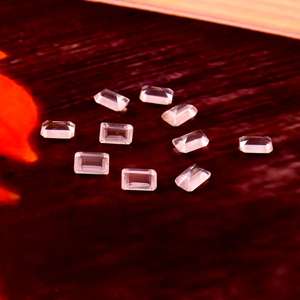 Lote al por mayor de piedras preciosas sueltas de cuarzo rosa natural de 5x7 mm, corte octogonal facetado y calibrado, para la fabricación de joyería. - Product Image 3