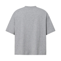 T-shirt de sport unisexe 100 % coton, coupe ample et oversize, 230 g/m², col ras du cou, manches courtes, motif uni