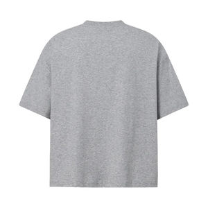 Camiseta Deportiva Oversize de Algodón 100% para Hombre y Mujer, Cuello Redondo, Manga Corta, Unisex, Ajuste Holgado, Diseño Liso, 230 g/m² - Product Image 2